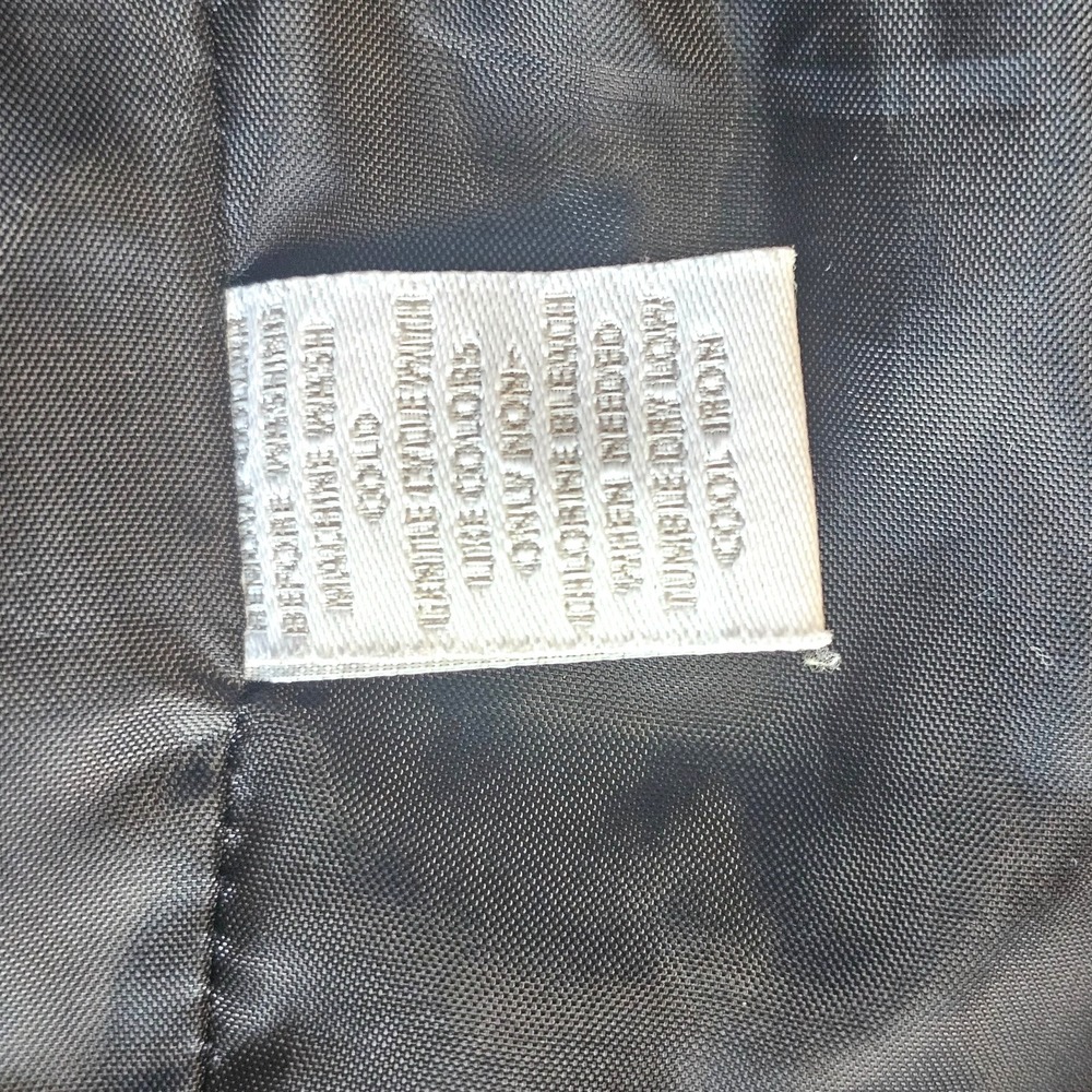 Charter Club Black Vest Size 2XL Sleeveless Quilted Zipper - Picture 5 of 9